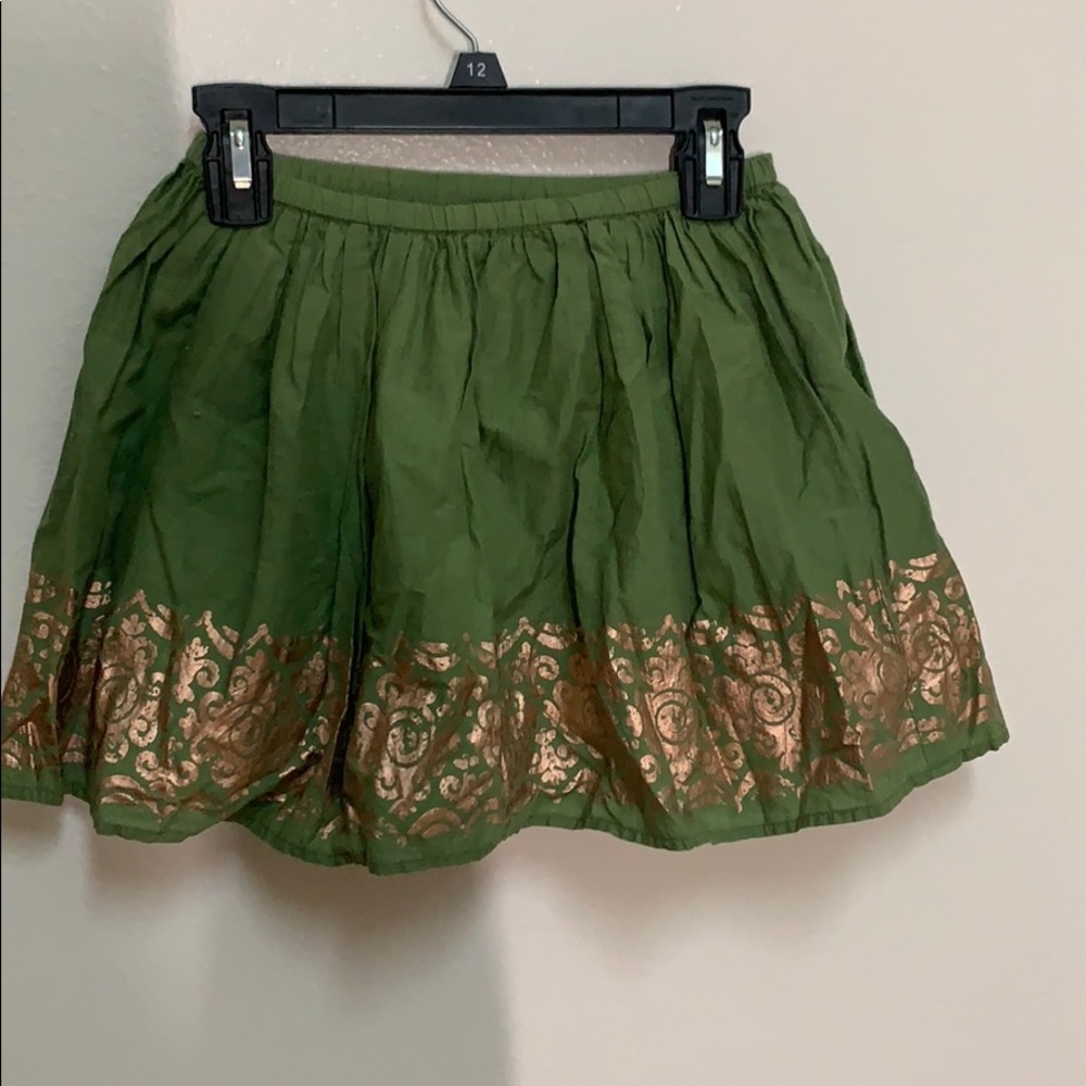 Green Gap Skirt